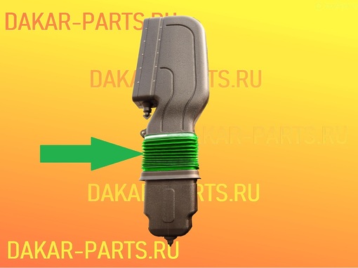 Гофра воздушная Daewoo Ultra Novus прямоугольная 3241602190 32416-00420 32416-02190 3241600420