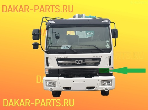 Заглушка фары Daewoo Ultra Novus левая 3541100710 35411-00712 35411-00710 3541100712