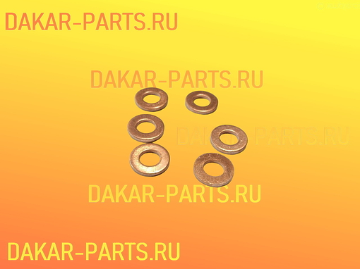 Шайба под форсунку Daewoo Ultra Novus DOOSAN DL06 DL08 7x15x2 65965070053 65.96507-0053