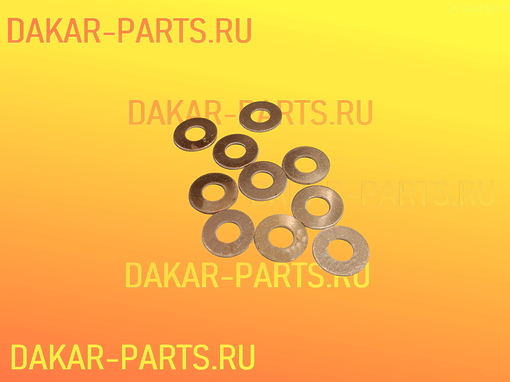 Шайбы под форсунки Daewoo Ultra Novus DOOSAN DV15TIS 65987010065 65.98701-0065